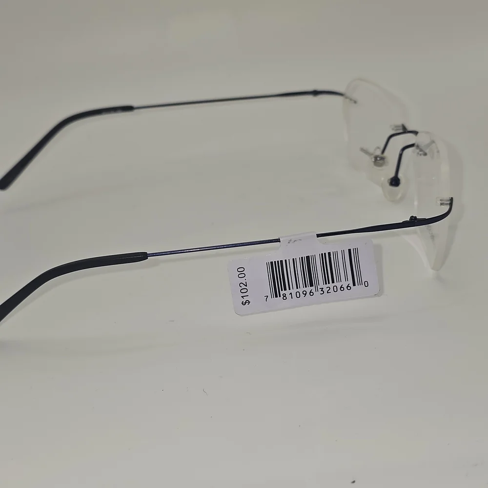 Naturally Rimless NR-374‎ Eyeglasses Navy 51-19-140